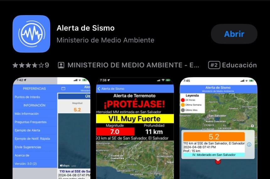 aplicacion de sismo